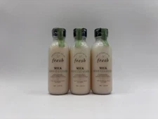 LOT OF 3 FRESH MILK BODY CLEANSER 75ML*3=225ML/2.5FL.OZ*3=7.5FL.OZ