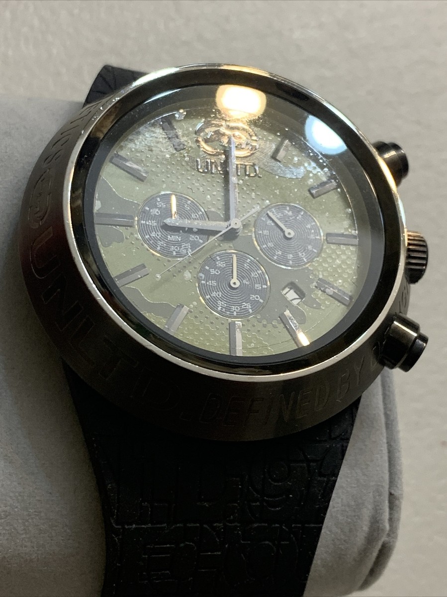 Marc Ecko UNLTD Men's Chronograph Watch with date, Rubber