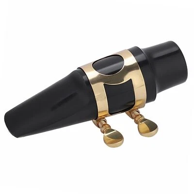 Tenor Sax Saxophon ABS Mundstück Mit Cap Metal Buckle Reed Pads Musikinstru Rop