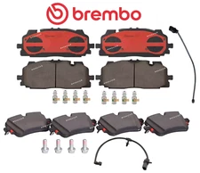 Front & Rear Brake Pad OES Ceramic +Sensor for Audi SQ5 18-20