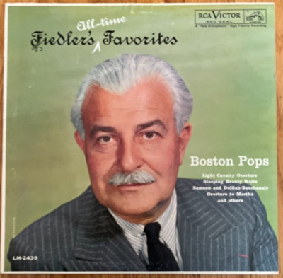 Arthur FIEDLER All Time Favorites Boston Pops RCA Victor LM 2439