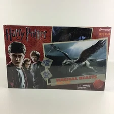 Harry Potter Magical Beasts Board Game Pressman Wizard Magic Warner Bros New