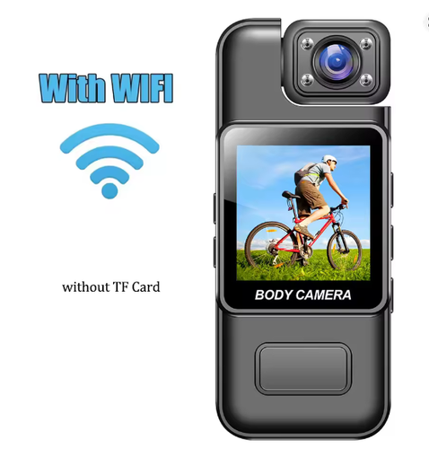 Mini cámara portátil 1080P WiFi DVR grabadora de video digital cámara corporal videocámara IR - Imagen 17 de 20