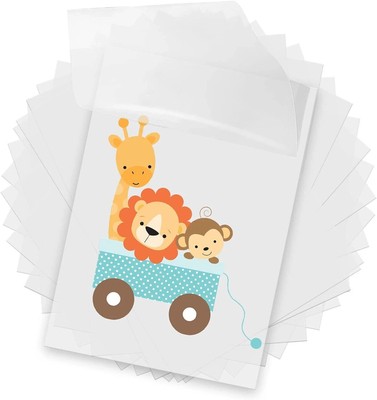 40 DTF Transfer Film - A4(8.3'' x 11.8'') Clear Sheets for Direct to Film Printing