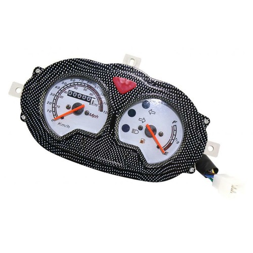 Moto Scooter 7 pin tachimetro quadro strumenti gruppo pannello per - Foto 3 di 9