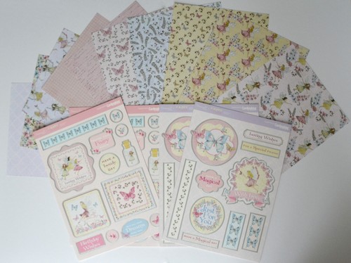 Dovecraft Premium Cuentos de Hadas Fabricación de Tarjetas Papel Artesanía Sentimiento Set Cumpleaños