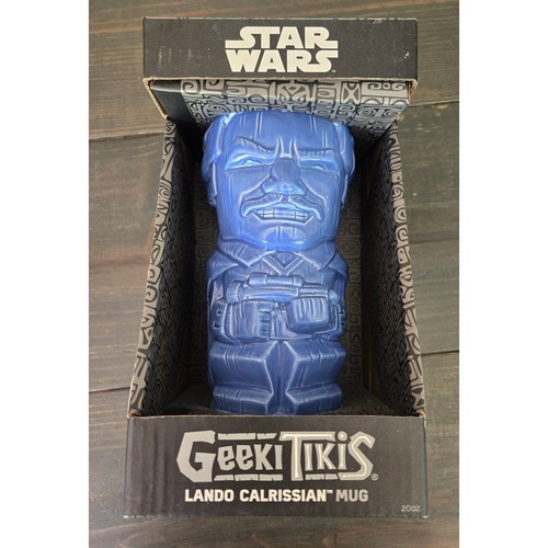 Geeki Tikis Star Wars Lando Calrissian Ceramic Mug 20oz Collectible - 第 1/5 張圖片