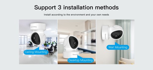 VStarcam CS49Q 4MP HD 5G WiFi Security IP Camera Mini Baby Monitor Night Vision - Picture 12 of 18