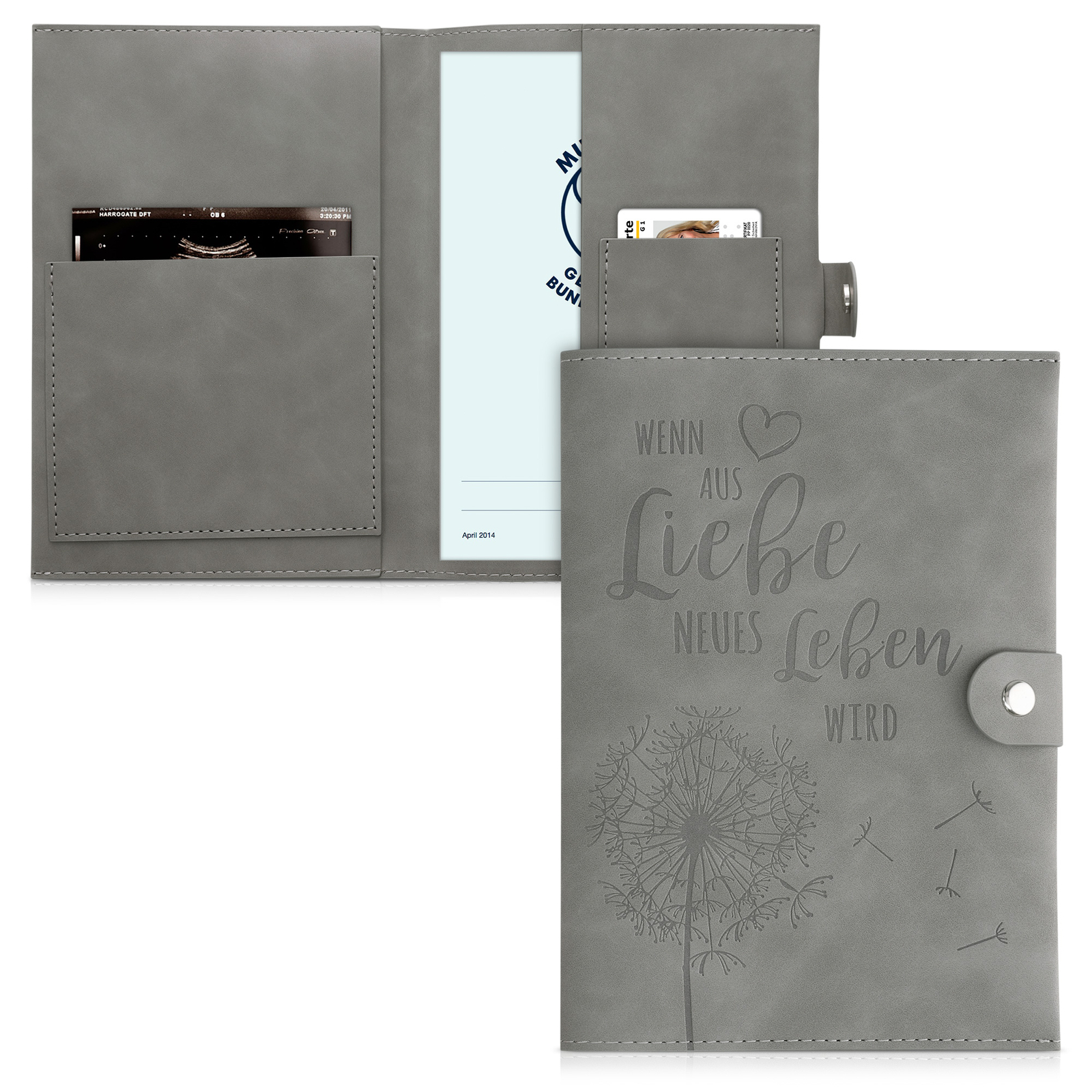 Футляр для ключей Mutterpasshlle Hlle для немецкого футляра Mutterpass mit extra Fchern Klapphlle 2390₽