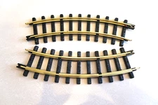 BRAND NEW Bright Holiday Express 2 CURVE TRACK 380 Series 1/6 Circle curved