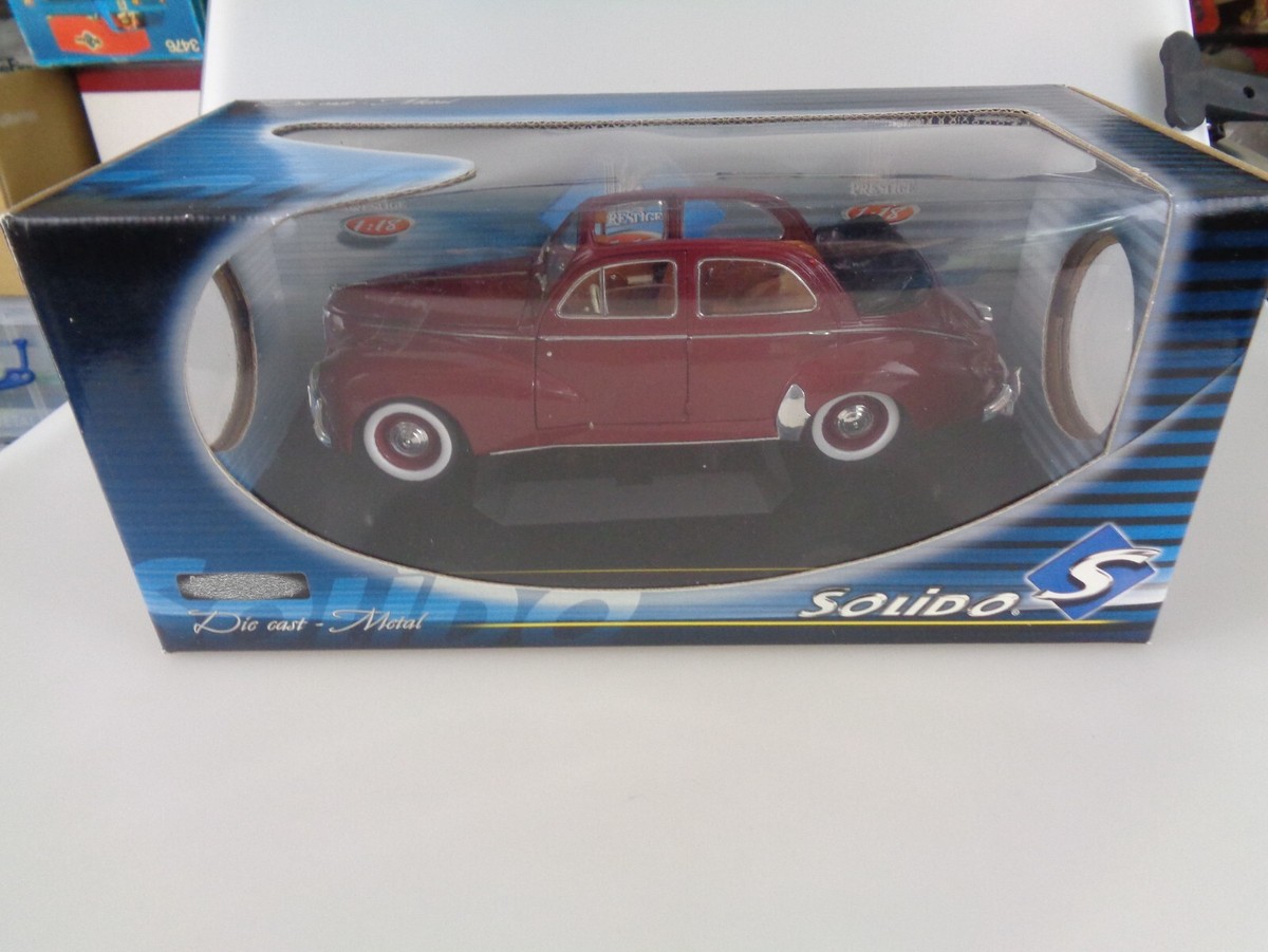 Solido Peugeot 203 Cabriolet 1954, Miniature 1/18 En Boîte, Collection