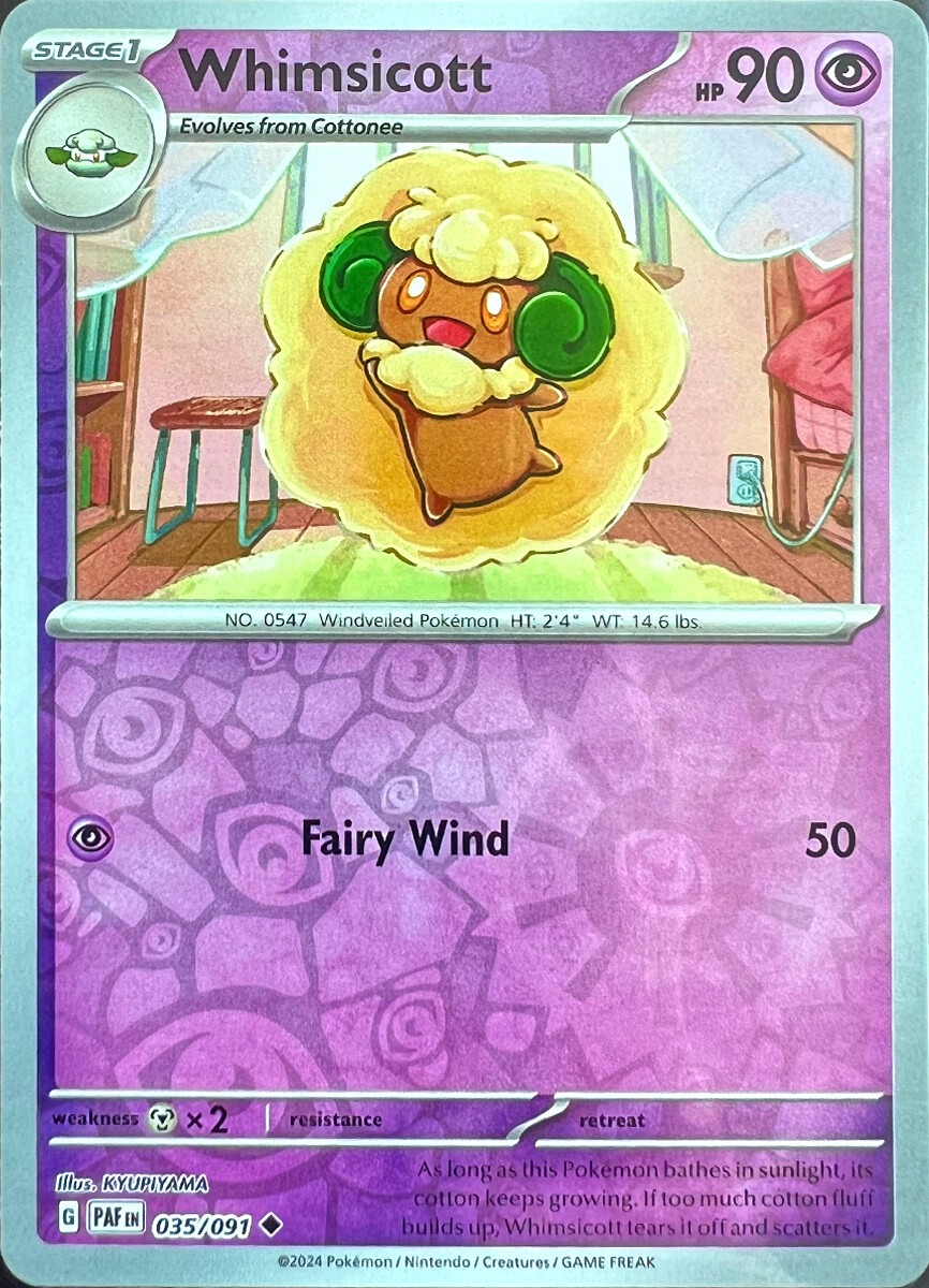 pokemon card whimsicott Whimsicott Pokémon TCG Cards for sale