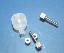 Qiagen Biorobot 3 Port Valve 9011119 (Zollner Valve) with Screw