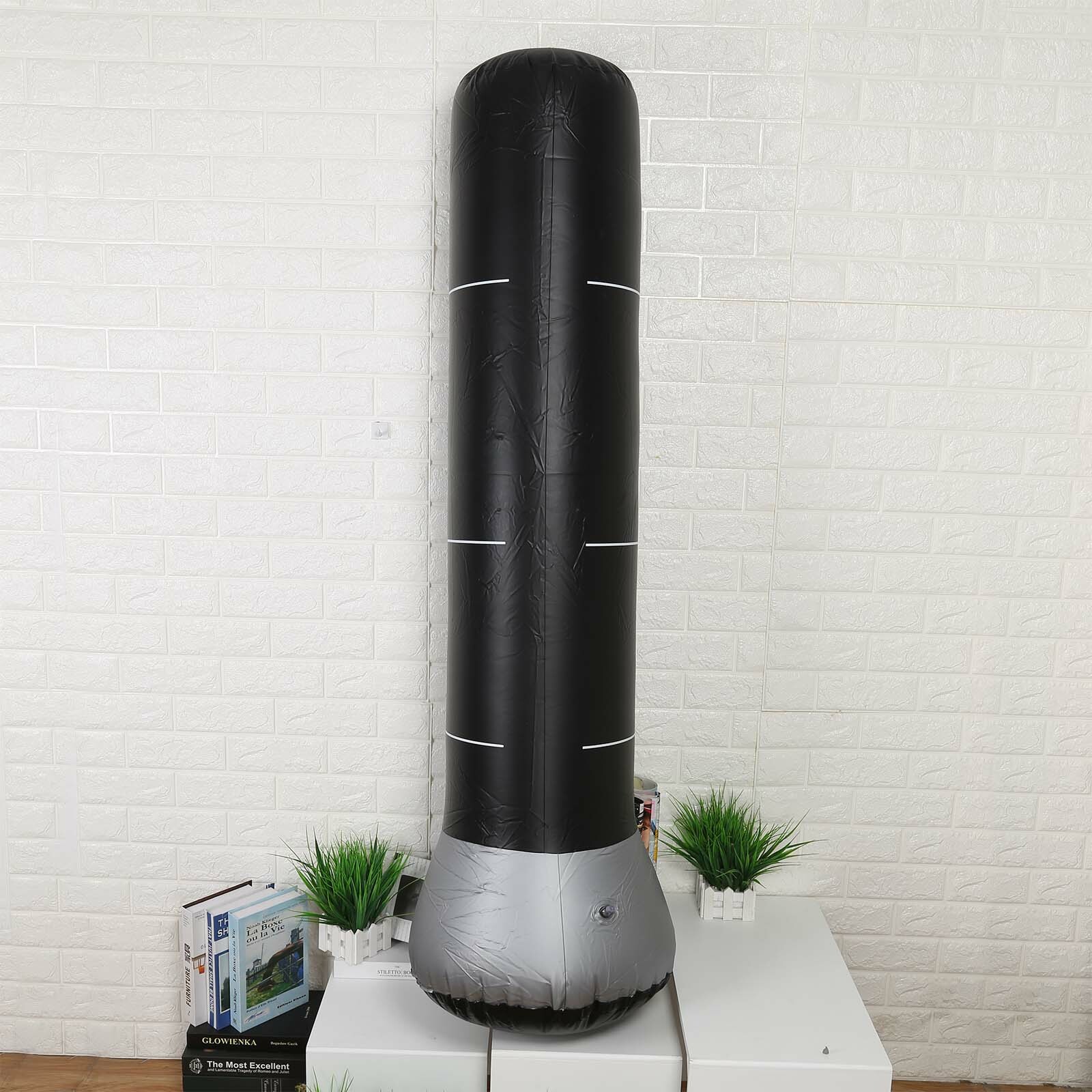 Free Standing Inflatable Boxing Punch Bag + inflator Kick Training Kids