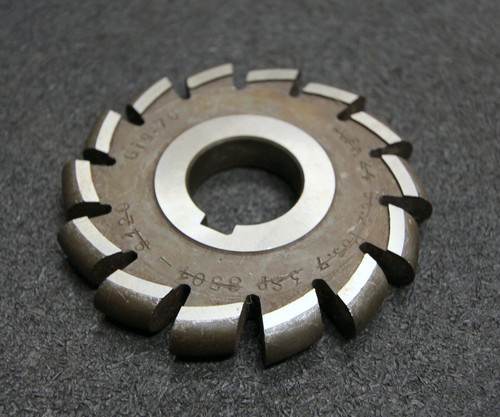 Halbrund-Formfräser konvex Radiusfräser Radius 6mm 90x12x27mm Spannuten: 14 - Bild 1 von 8