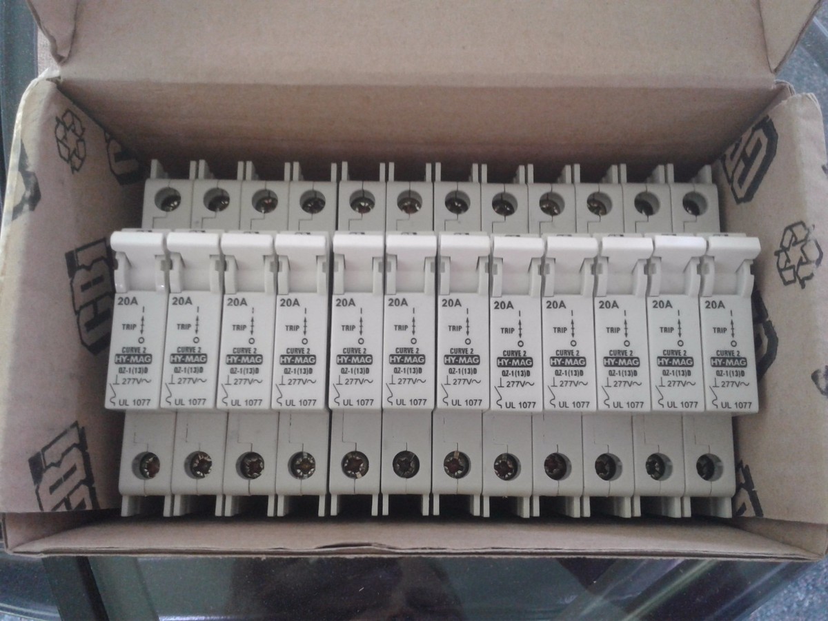 20 Amp Circuit Breaker CBi HY-MAG, QZ-1 CURVE 2 | eBay