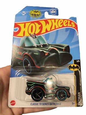 HOT WHEELS CLASSIC TV SERIES BATMOBILE HW Batman  Green Black Color