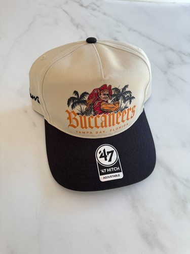 Men's Duvin x '47 Natural Tampa Bay Buccaneers Hitch Adjustable Hat