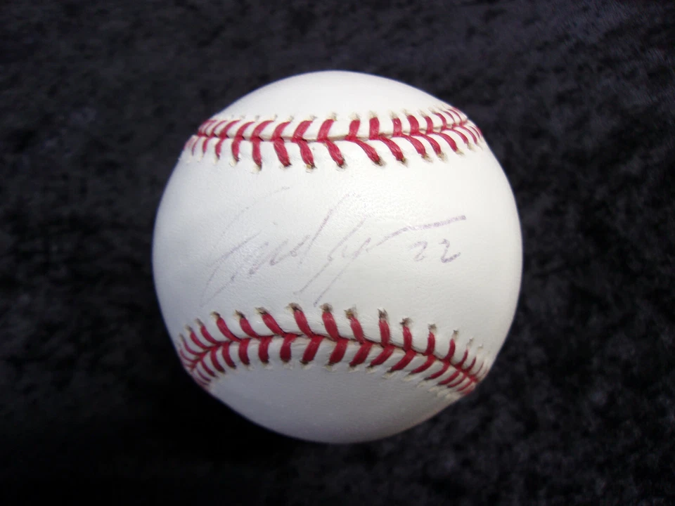 Béisbol Eric Byrnes Arizona Diamondbacks Firmado Rawlings OMLB Bud Selig Foto 2 de 2