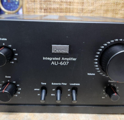 SANSUI AU-α607 Sansui Integrated Amplifier AU-607 Good condition Operation