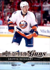 2014-15 Upper Deck #233 Griffin Reinhart YOUNG GUNS ROOKIE (ref 20988)