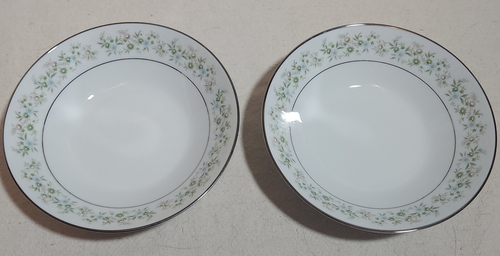 Noritake Savannah Porzellan 6er Set Suppenschüsseln 7,5" Vintage Geschirr GrannyCore - Bild 2 von 7