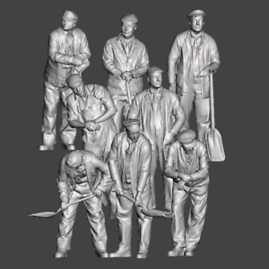 Footplate Pack 1 - OO Gauge Figures - SP_0002_00 | eBay