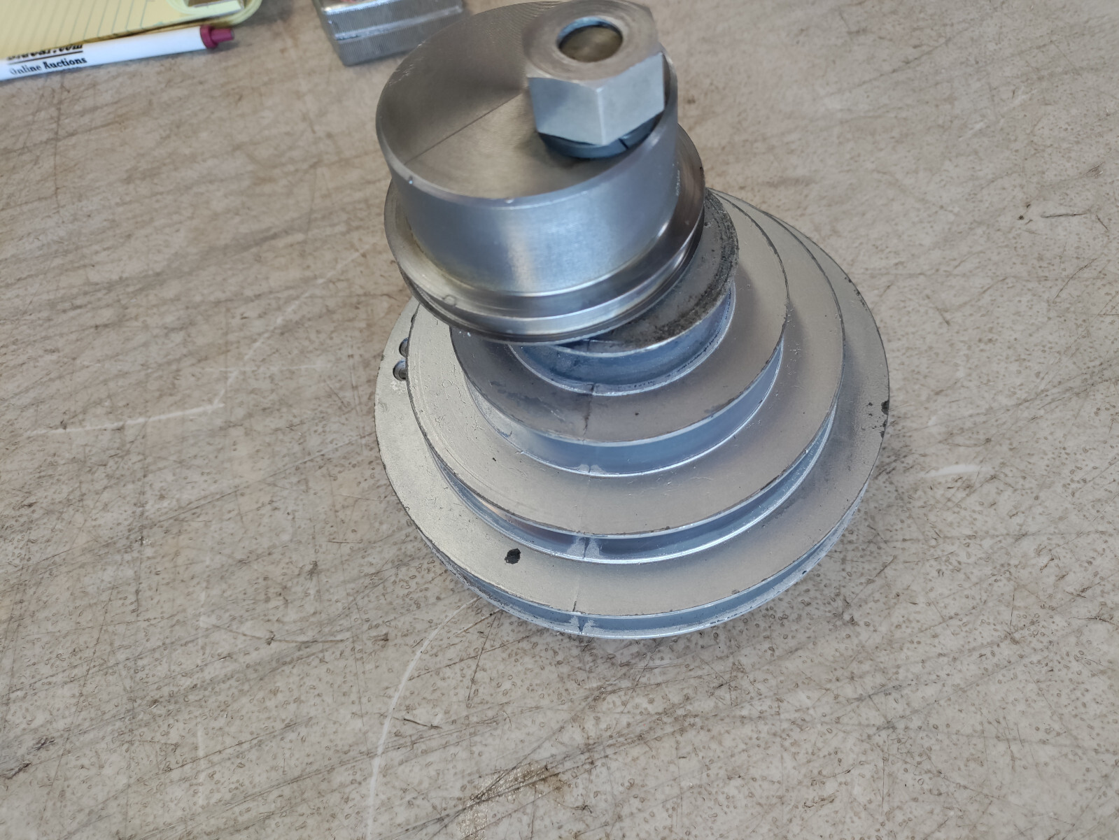 Vintage 14" Delta Milwaukee Drill Press DP 220 MultiSpeed Attachement