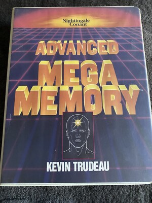 Kevin Trudeau's Advanced Mega Memory Audio Cassettes & Guides PAL VHS & Cassette