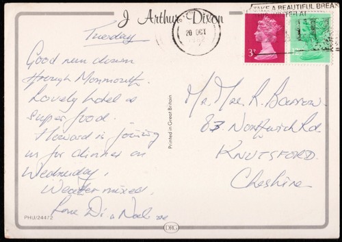 Catching Cornish Pasties In The West Country Besley J Arthur Dixon Postcard - Picture 2 of 2