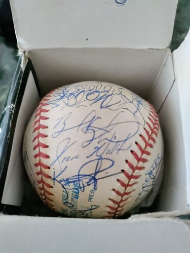 Tampa Bay Devil Rays Full Team Autographed Baseball Inaugural Season 50+... - Picture 8 of 24