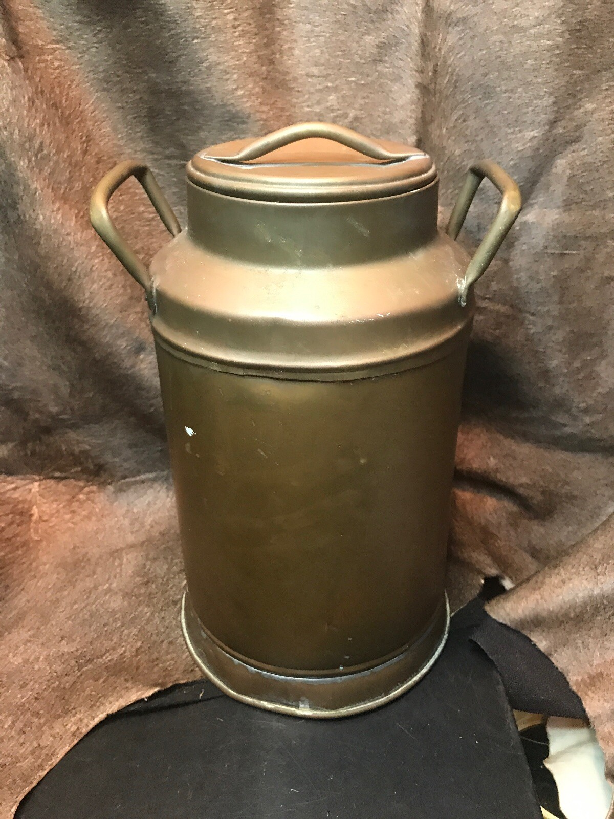Vintage 12 Inch Copper Milk Can eBay