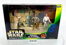 STAR WARS Power of the Force Purchase of the Droids 3 Pack Movie Scene GIFT SET