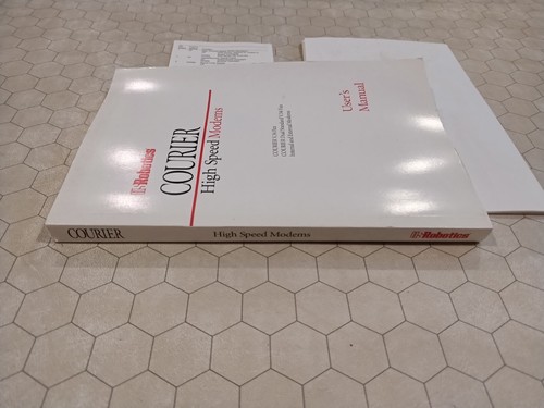 Courier Modem V.34 User's Manual/quick reference card, 1992-1994 - 第 3/3 張圖片