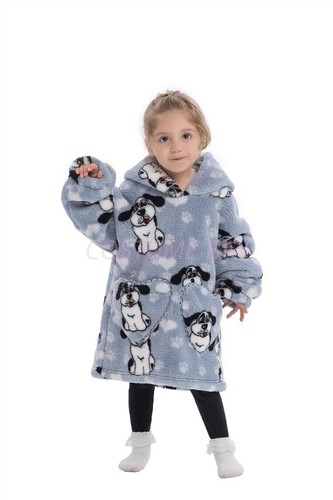 Oversized Adult 1.4m Long Kid Toddler Hooded Blanket Hoodie Ultra Sweatshirt AU - Picture 178 of 183