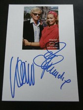 Heino & Hannelore Kramm autographs signed 10x15 cm index card with magazine image