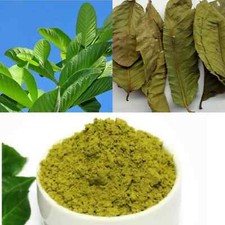 100 Organic Dried Guava Leaves ground Powder pure For Herbal Tea and Skin Care