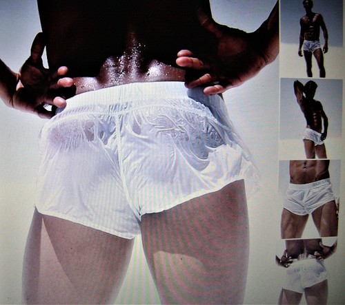 NUOVO CORTO SEXY C THRU "RUFSKIN "ZUKO" BIANCO, LG, SFODERATO, 100% NYLON, C THRU - Foto 12 di 12