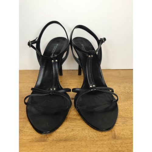 Tacones altos Studio Pollini para mujer con tiras talla 40 negros - Imagen 5 de 13