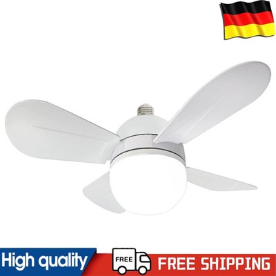 48W Ceiling Fan Light 15.75 Inch 4 Blades Chandelier Ceiling Fan Quiet DC Motor
