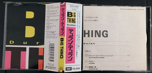Duran Duran - Big Thing / 1988 the 5th Studio Album Japan First Pressing CD, OBI. - Bild 4 von 4