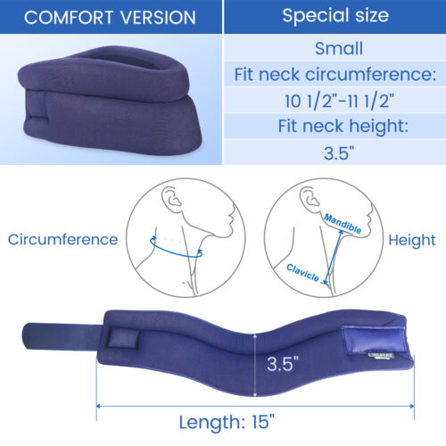 VELPEAU Cervicorrect Neck Brace -Foam Cervical Support Collar Relieves Pain - Picture 8 of 14