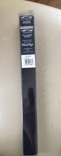 Charles Craft Silver Cross Stitch Aida Fabric 14 Count Black - Picture 3 of 3