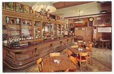 NYC Restaurant Ye Olde Chop House 111 Broadway Postcard New York City