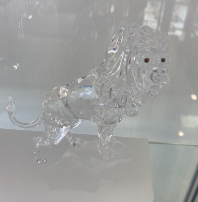 Swarovski Crystal Lion on Rock 269377 NEW With Box | eBay Swarovski Crystal Lion on Rock 269377 NEW With Box | eBay