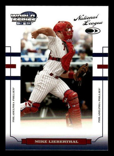 2004 Donruss World Series #WS-140 Mike Lieberthal Philadelphia Phillies BASEBALL