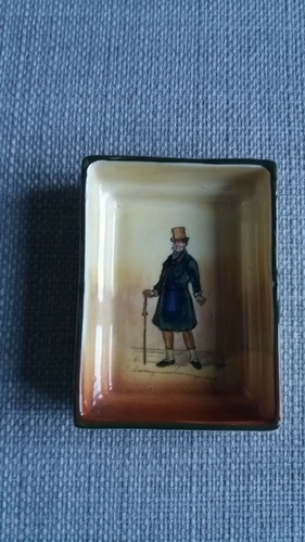 Royal Doulton Dickensware - Cigarette / Trinket Box with 4 dishes RARE - Picture 9 of 12