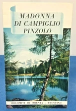 Vintage Madonna Di Campiglio Italy Ski Resort Travel Tourist Brochure 1960s