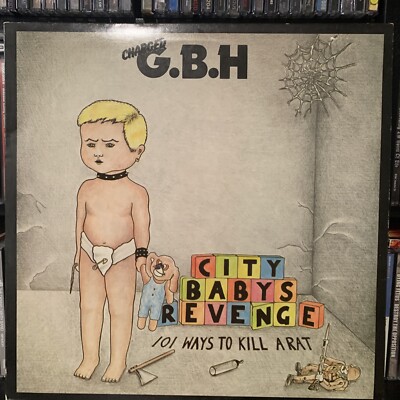 Charged G.B.H – City Baby's Revenge LP 1984 Relativity – EMC 8004