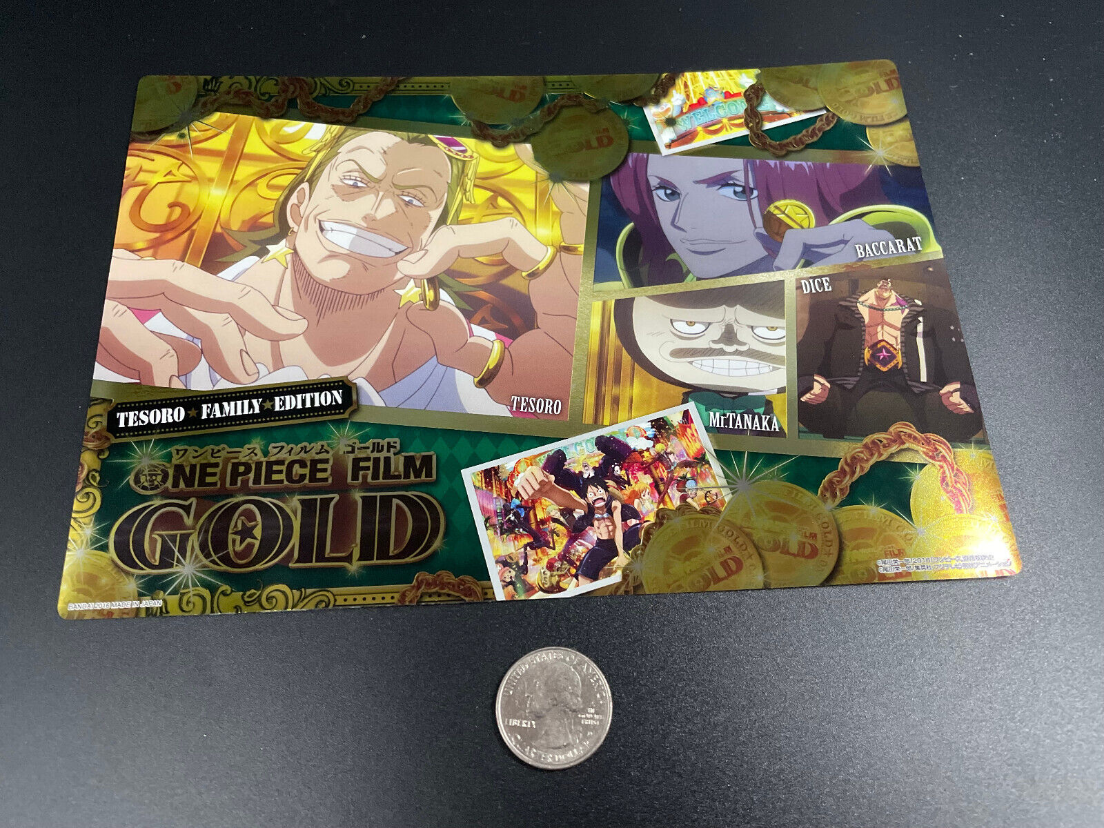 Dice One Piece Film: Gold Character Pos Collection, Goods / Accessories